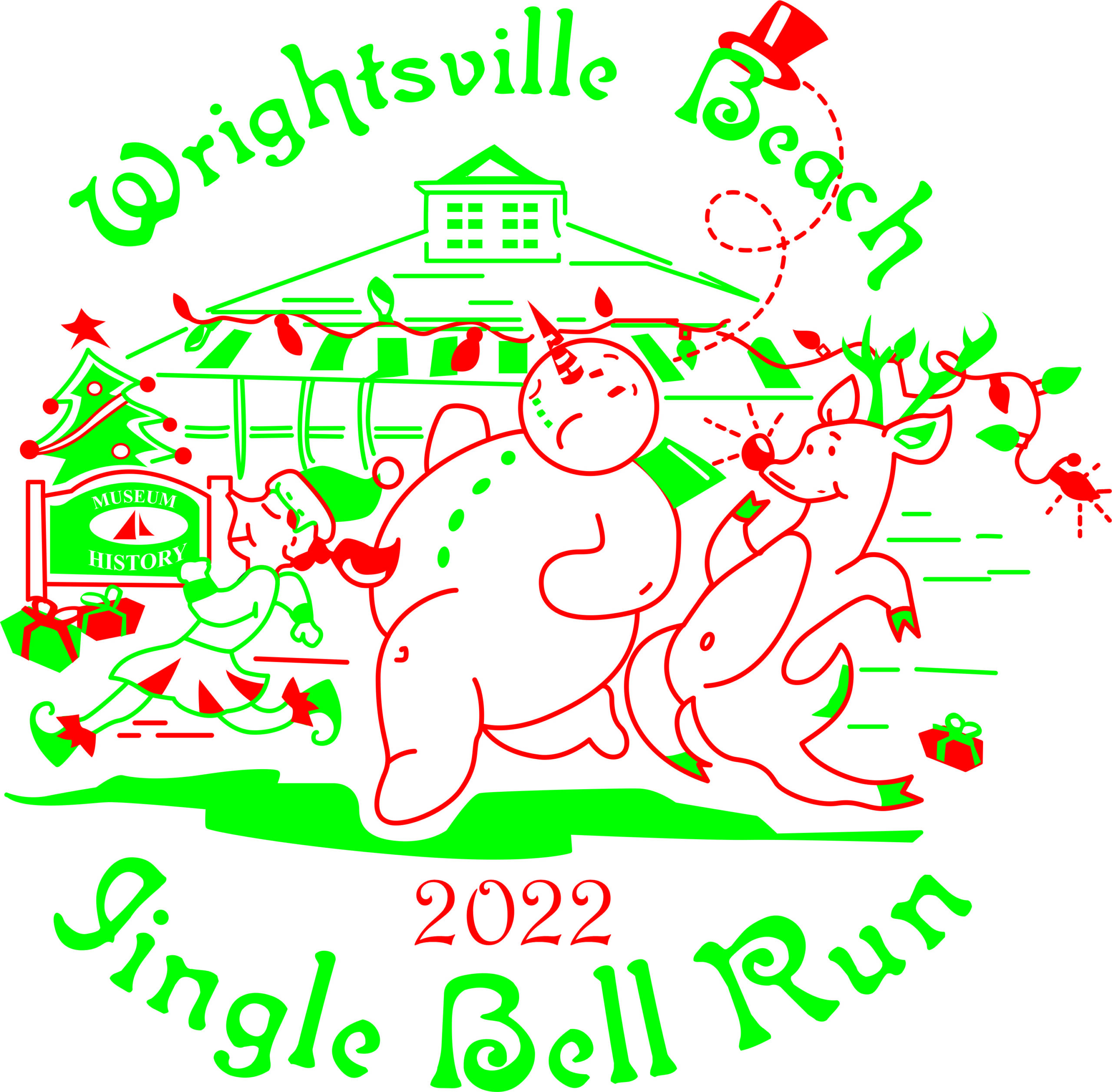 Jingle Bell Run Wrightsville Beach Museum of History