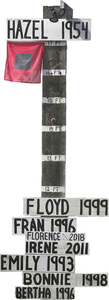 Wrightsville-Beach-Flood-Pole